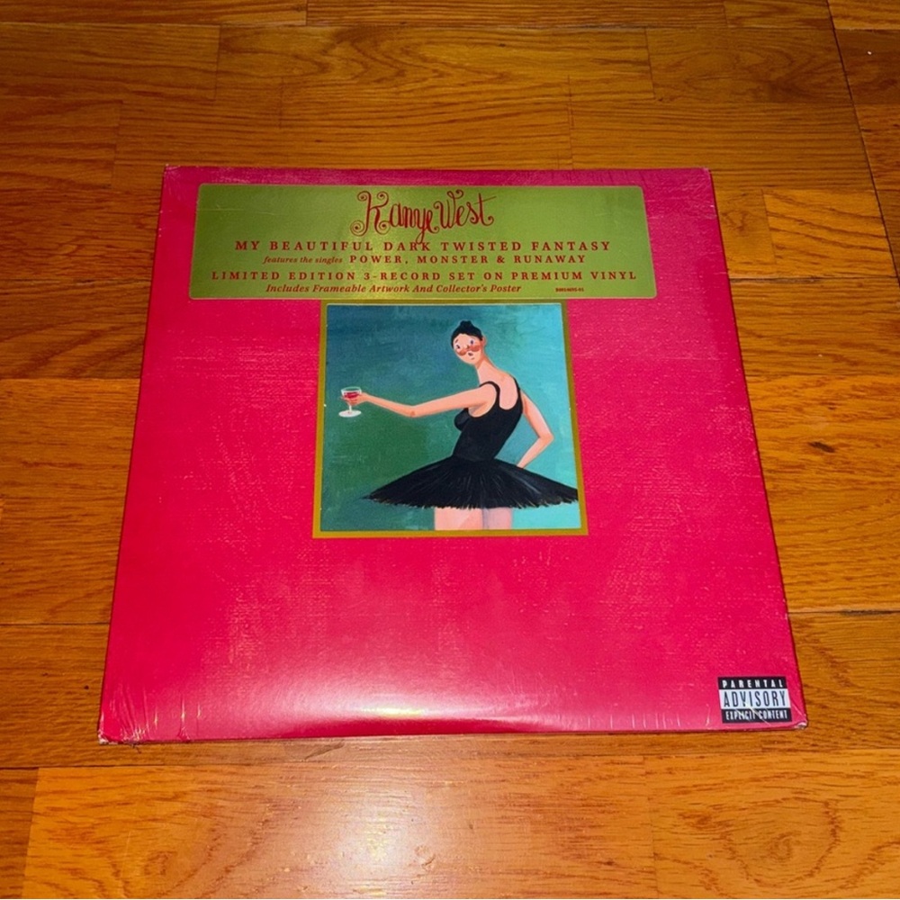 new Kanye West My Beautiful Dark Twisted Fantasy limited edition